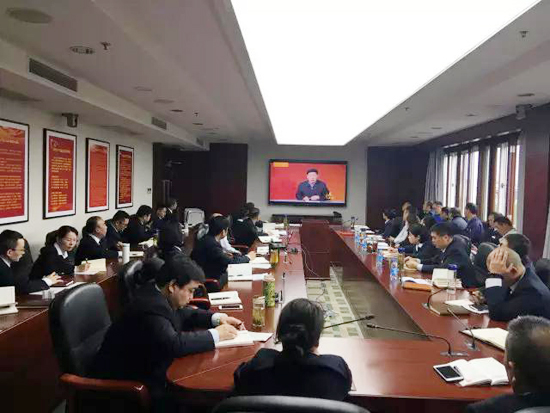 上海墓地两学一做讨论会