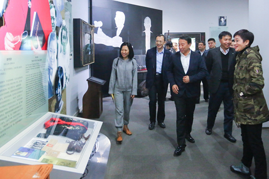 上海福寿园墓地迎北京市民政局领导一行来访