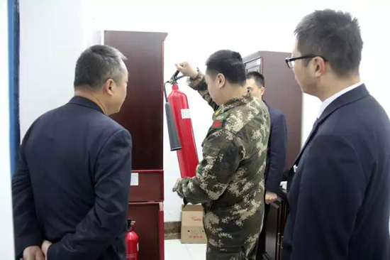上海墓地：益善殡仪馆开展馆内消防安全检查工作