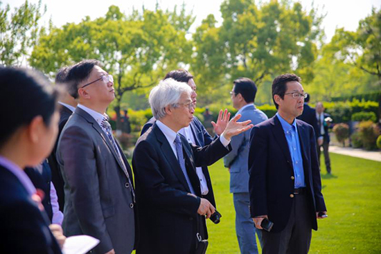 上海福寿园墓地迎日本株式会社冠婚葬祭综合研究所访问