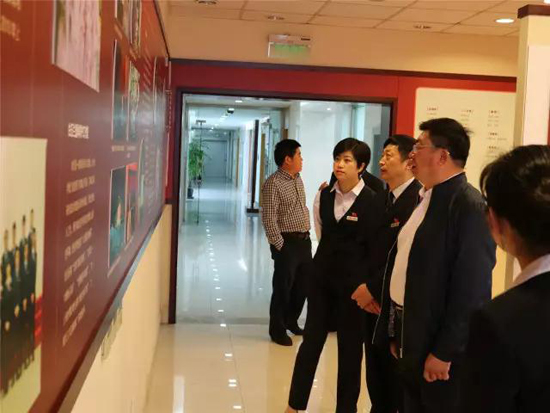 上海龙华殡仪馆迎驻局纪检组组长周书庆调研指导党风廉政工作