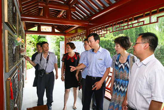 上海福寿园墓地迎杭州市民政局领导一行前来考察现代化公墓发展建设