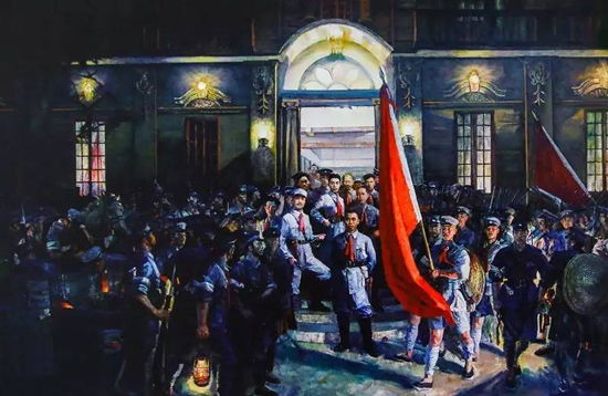 上海福寿园墓地看展│庆祝建军90周年美术作品巡展