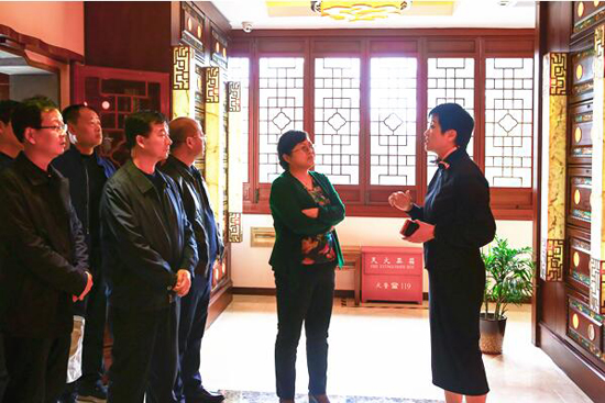 上海福寿园墓地迎陕西省民政厅领导一行前来考察