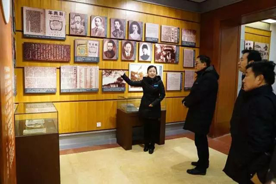 上海墓地：中国殡葬协会走访基层单位并进行爱国主义教育