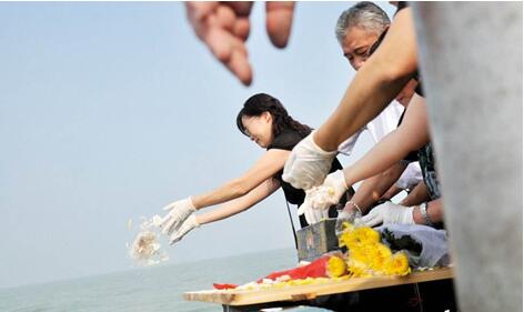 【墓地快报】常州市第13届骨灰撒海活动接受登记