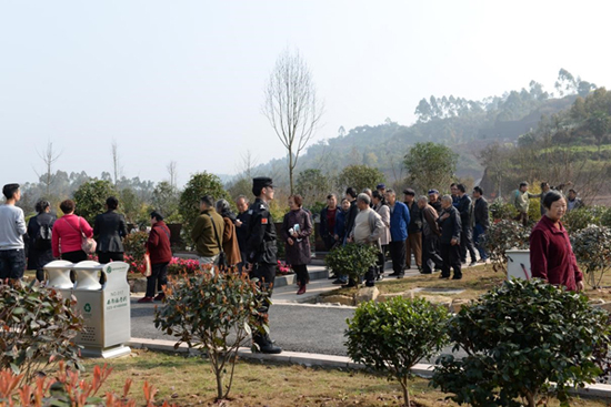 西郊福寿园墓地举办春日游园踏青活动