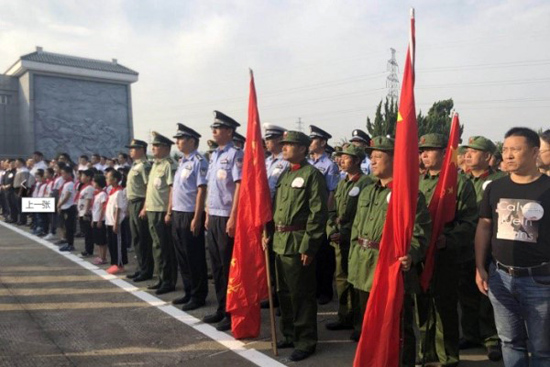 上海福寿园墓地：礼仪公司承办常州市金坛区烈士纪念日公祭活动