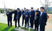 鞍山市长参观考察上海墓地福寿园