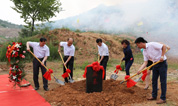 福寿园墓地淮北纪念陵开工奠基