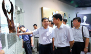 上海福寿园墓地接待泰安市市委副书记一行考察