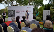 上海福寿园墓地：谒拜傅雷、朱梅馥夫妇仪式