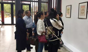 嘉定烈士陵园参观陈君起烈士史料图片展