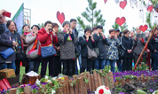 上海福寿园墓地:爱永不分离--节地生态葬集体葬礼