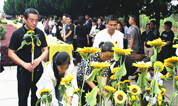 福寿园墓地:举行秋季生态礼葬,庄重送别45位生态葬逝者