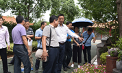 上海福寿园墓地海港陵园迎崂山市民政局一行前来参观