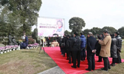 上海古园墓地举行著名爱国侨领和社会活动家董寅初夫人杨雪馨女士安葬仪式