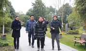 上海墓地福寿园国际集团迎民政部社务司副司长范瑜前来调研