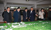 上海墓地滨海古园迎市民政局局长朱勤皓一行调研工作