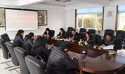 长青烈士陵园召开”两学一做”专题生活会