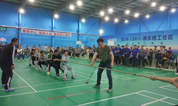 上海福寿园墓地积极参加2017年青浦职工健身大会