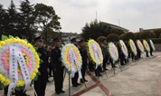 嘉定烈士陵园迎来清明祭扫高峰