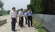 上海福寿园墓地迎河北省民政厅领导一行前来参观