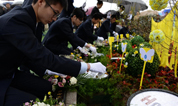西郊福寿园墓地举办璧山区首届困难群众免费生态安葬活动