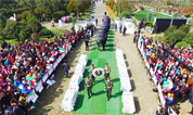 上海福寿园墓地举行市癌症康复俱乐部2019年千人送行仪式