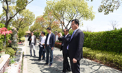 上海福寿园海港陵园迎日本Masonwork株式会社一行参访